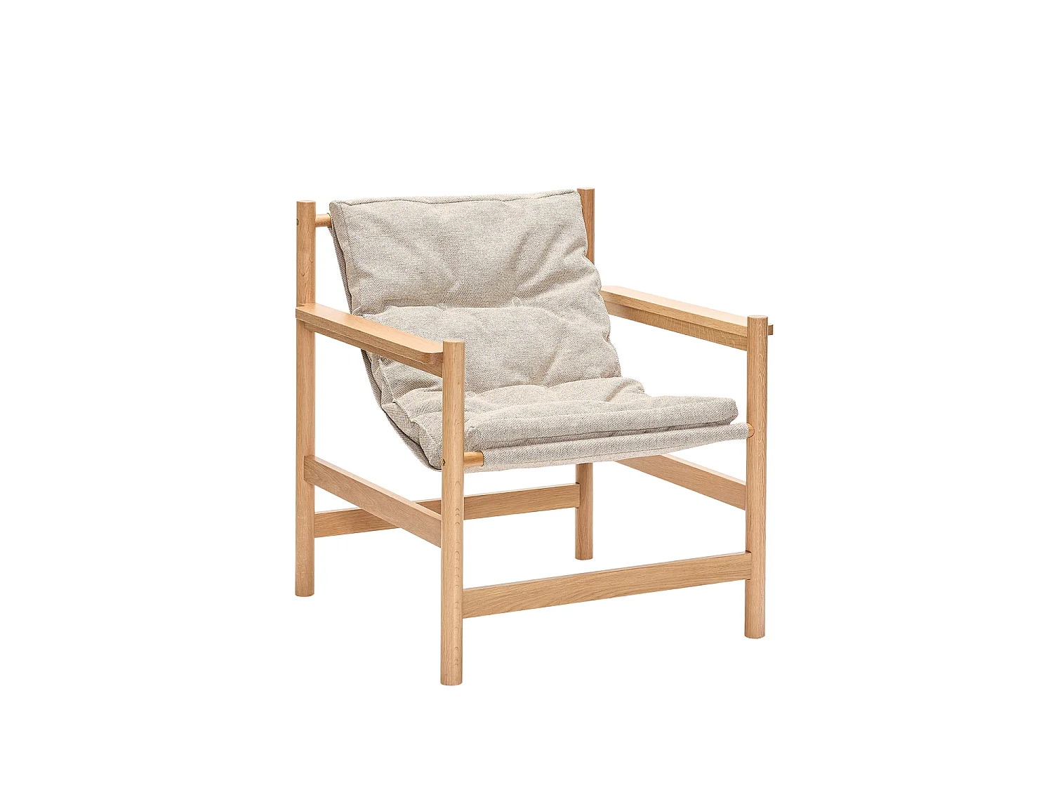 Hübsch Fauteuil Heritage Natural Beige Oak