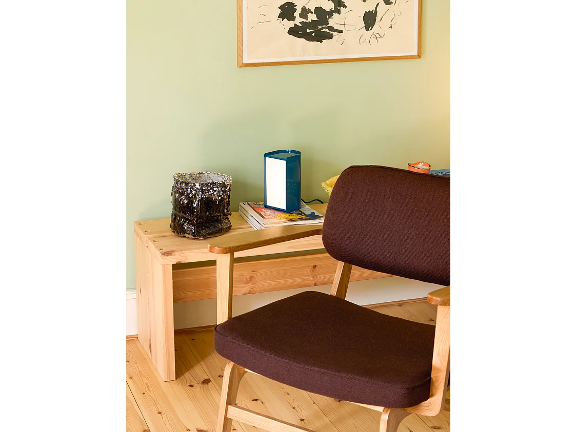 Hübsch Fauteuil Haze Chêne Brun foncé