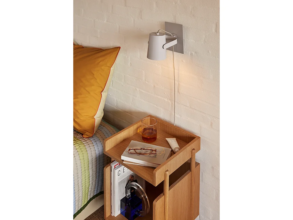 Hübsch Applique Murale Iron Light Grey ARDENT