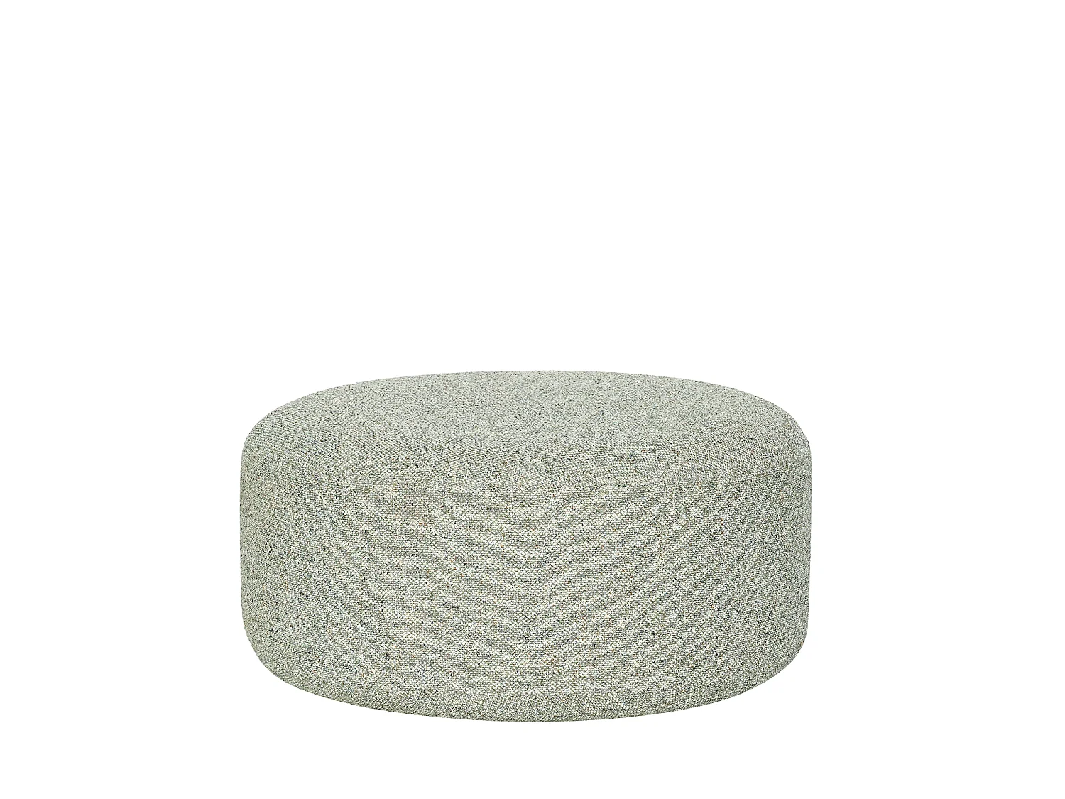 Hübsch Pouffe Large Polyester Vert clair MARSHMELLOW