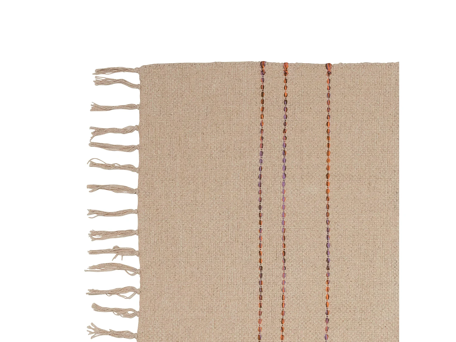 Hübsch Tapis coureur Sand ALBA