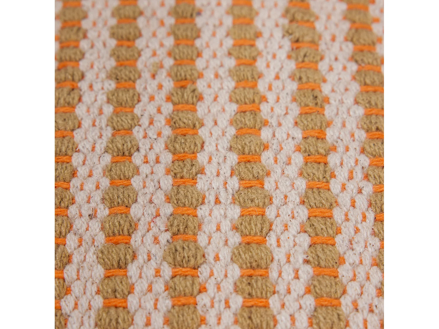 Hübsch Pouffe Sand Multicolore MOCHI