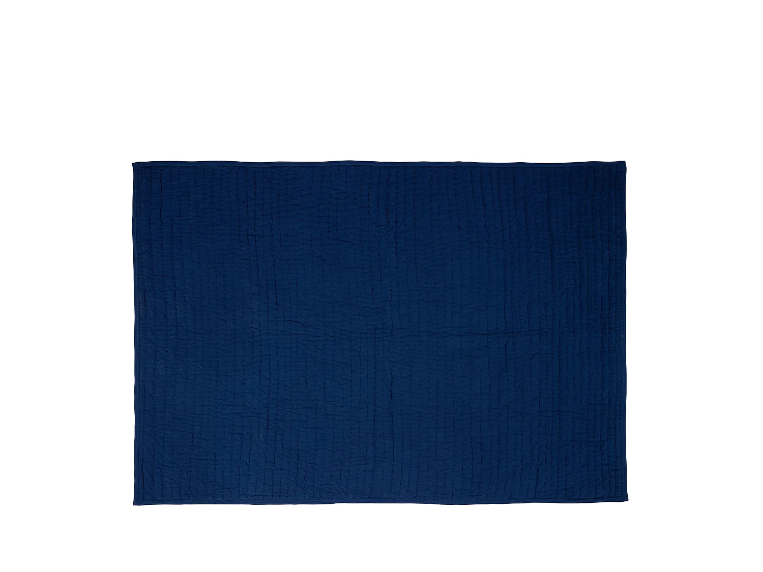 Hübsch Plaid Block Coton 100% Bleu/Multicolore PAVILION