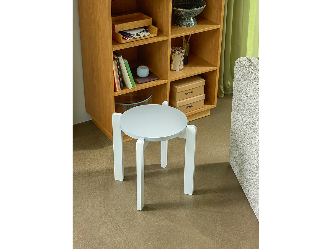 Hübsch Tabouret Light Grey ALWAYS