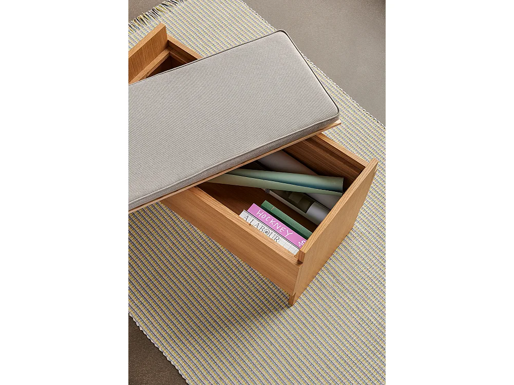 Hübsch Tapis AtYourFeet 180x120 cm Coton Multicolore