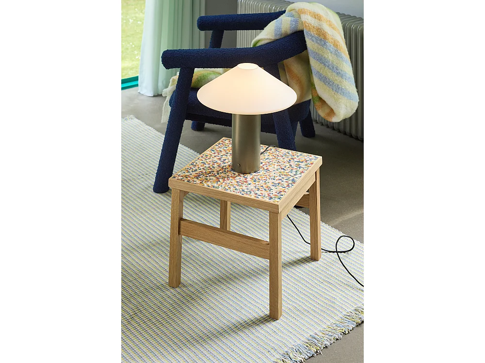 Hübsch Tapis AtYourFeet 180x120 cm Coton Multicolore