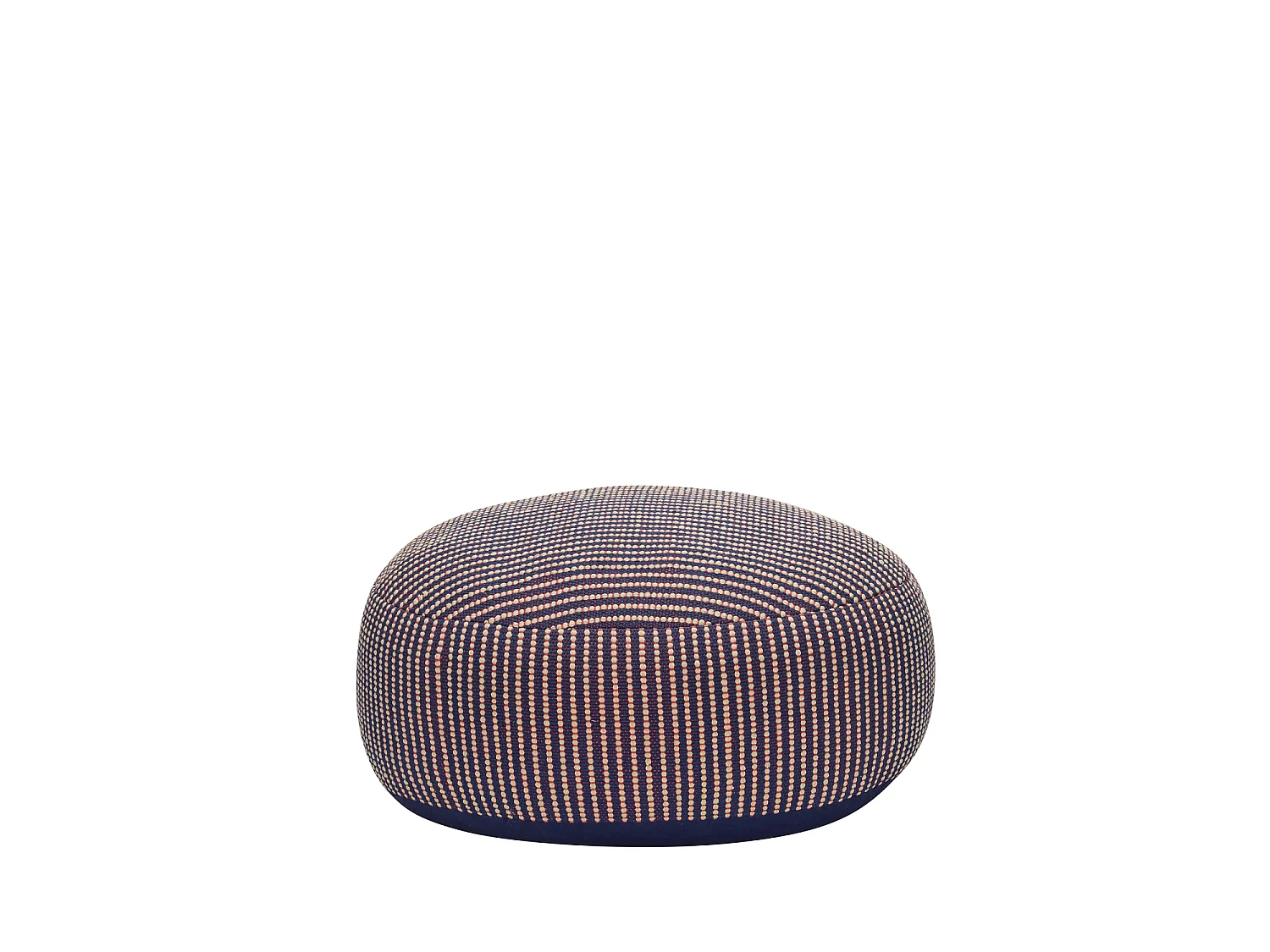 Hübsch Pouf Cotton Bleu/Multicolore MOCHI