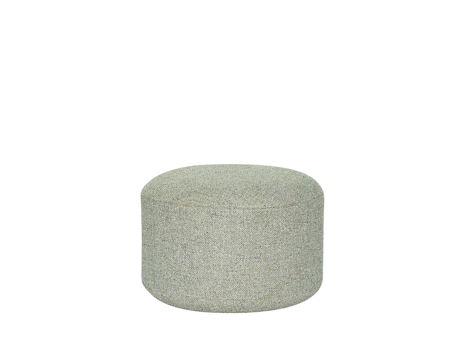 Hübsch Pouf Small Polyester Vert clair MARSHMELLOW