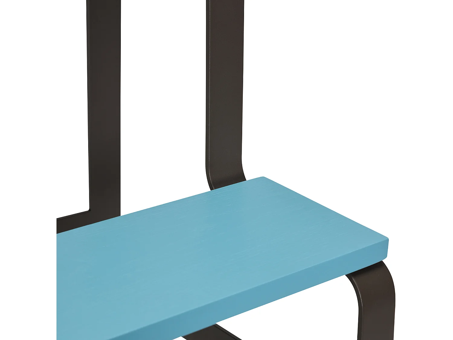 Hübsch Tabouret Step Bois Bleu/Marron STEP