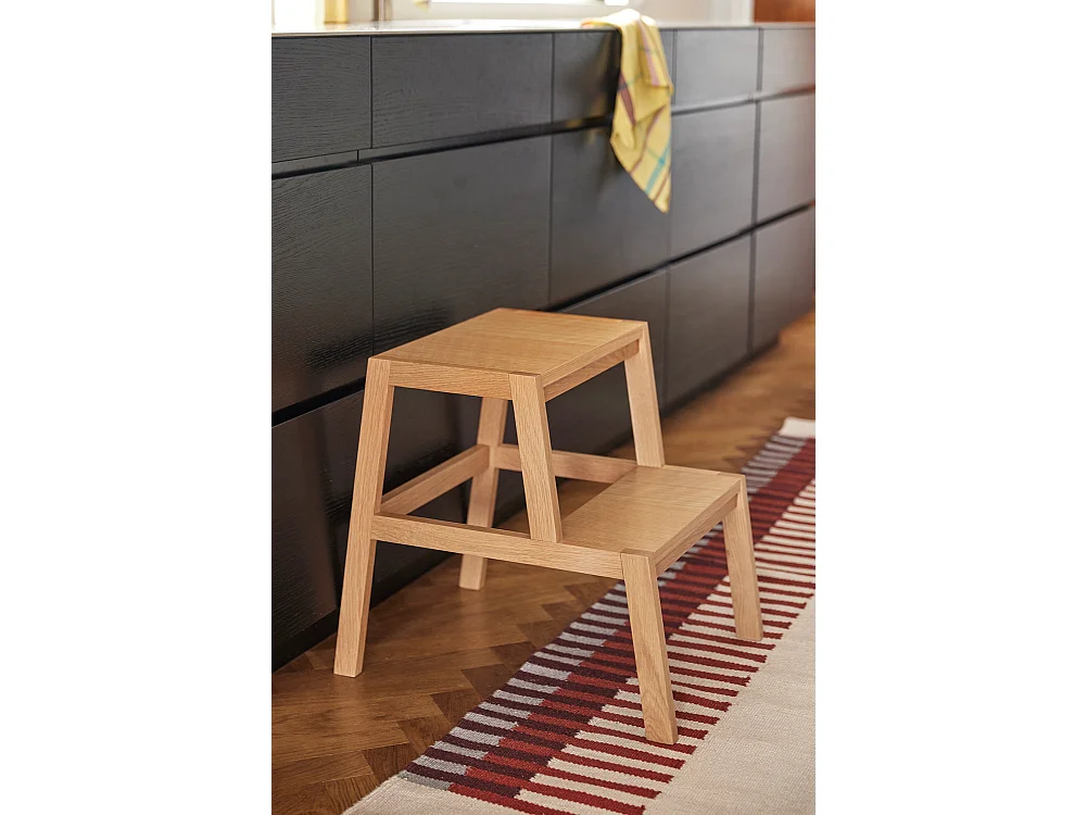Hübsch Sgabello Alp Legno Naturale