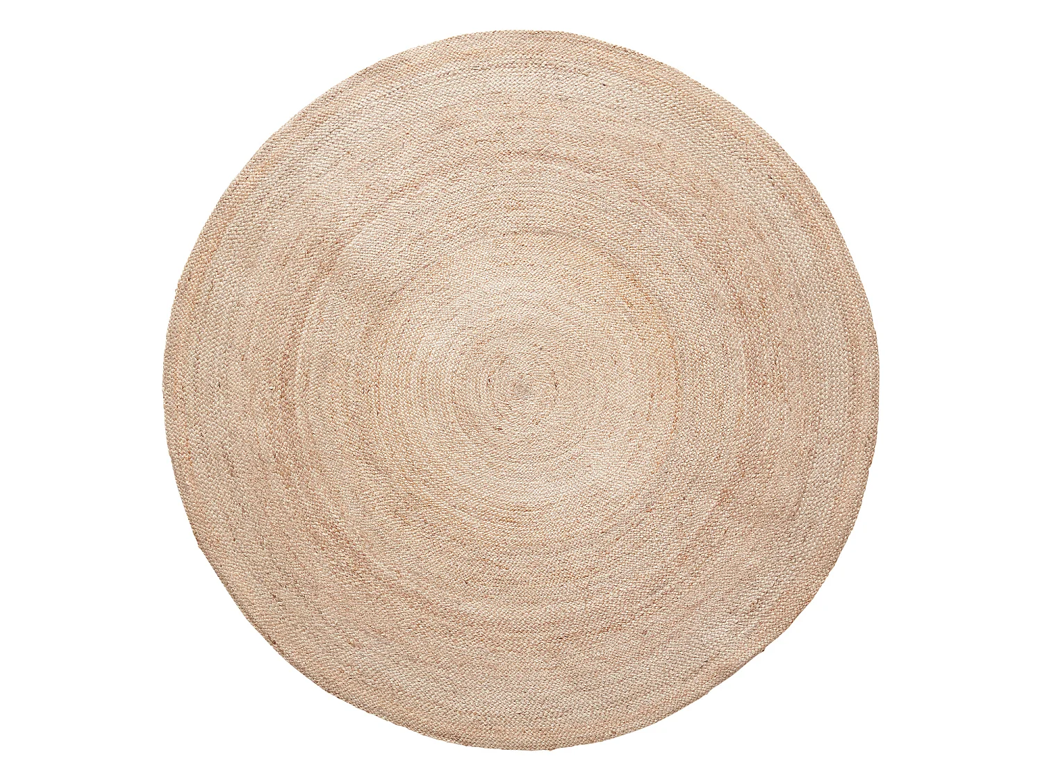Hübsch Tapis Rond Jute Naturel SAGE