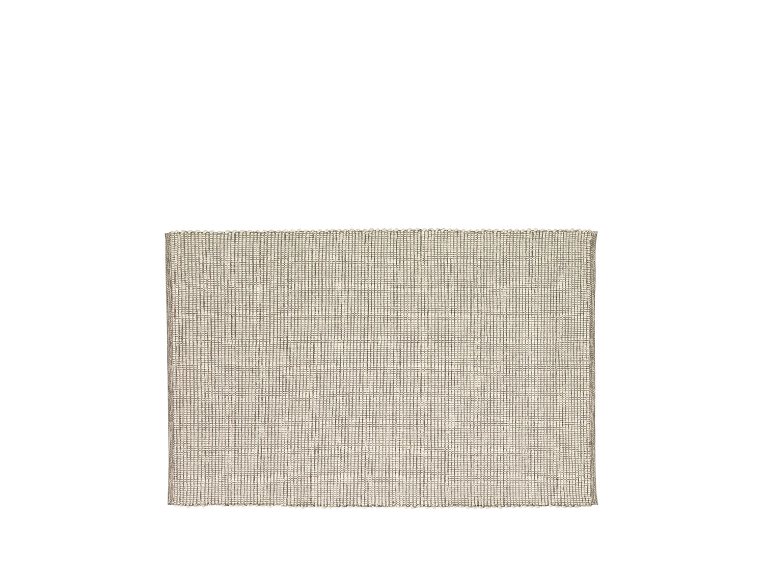 Hübsch Tapis Grand 200 x 300 cm Coton Gris/Blanc POPPY