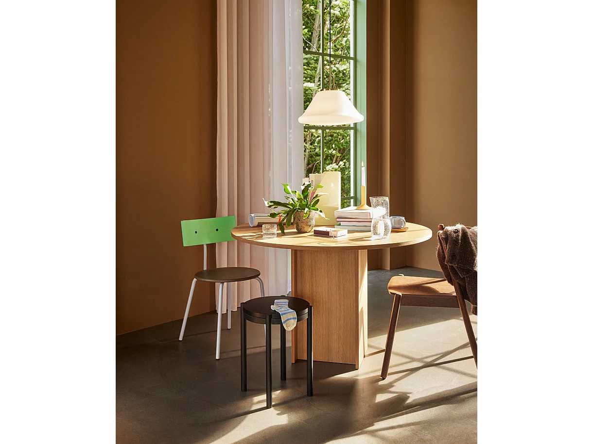 Hübsch Suspension Triangulaire Verre Blanc MUSE