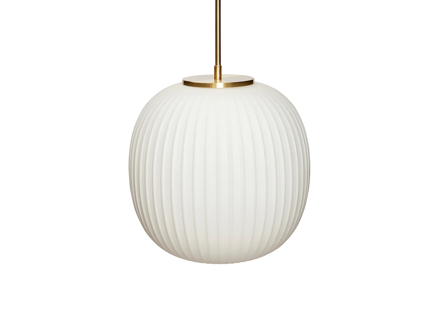 Hübsch Candeeiro Suspenso Ø32 Vidro Branco SERENE