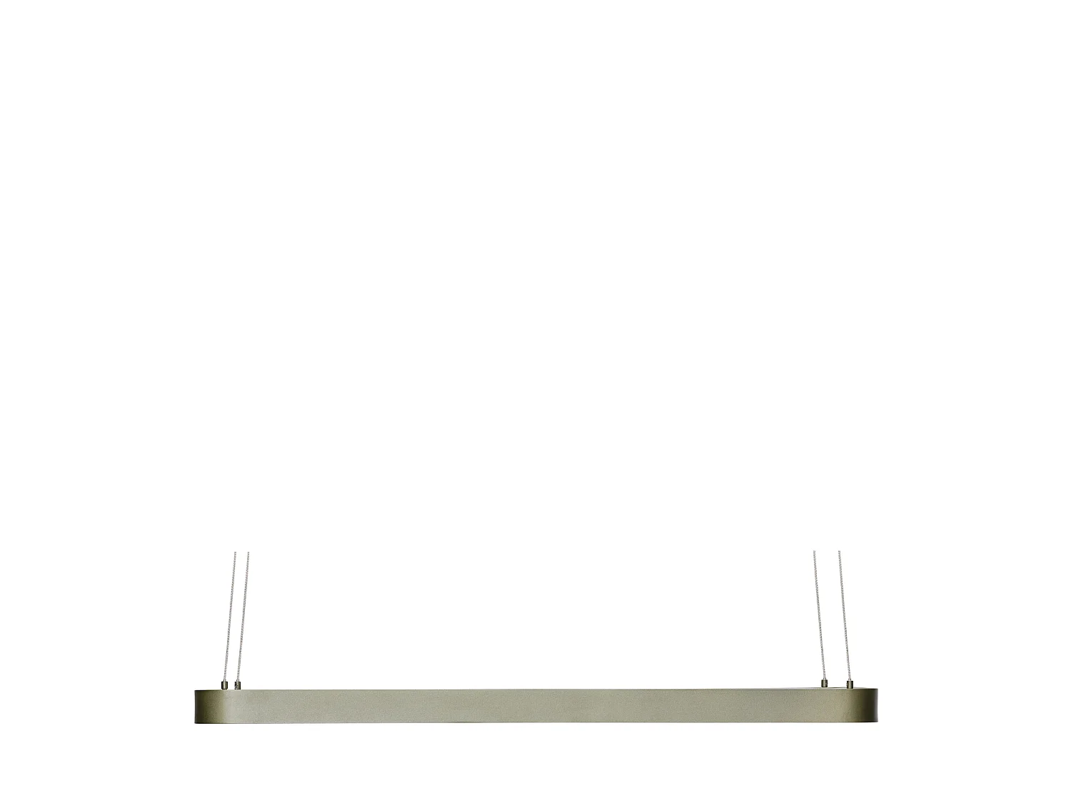Hübsch Suspension Large Aluminium Vert TUBE