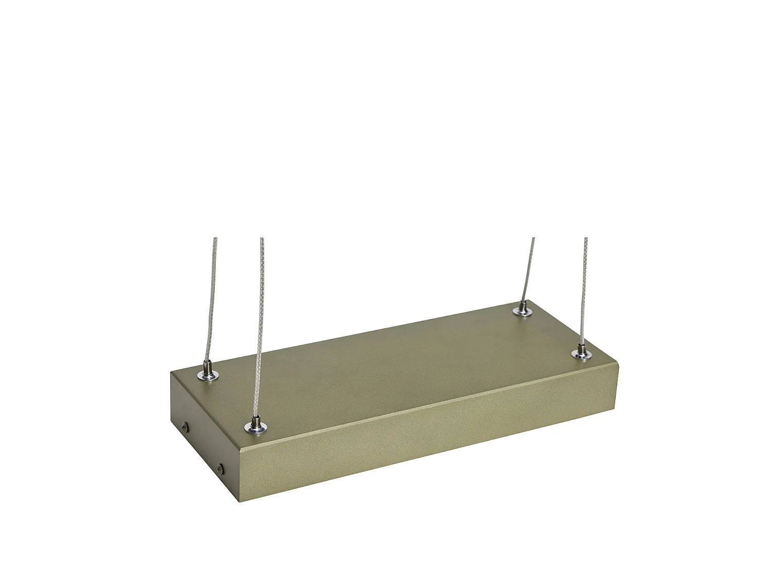 Hübsch Suspension Large Aluminium Vert TUBE