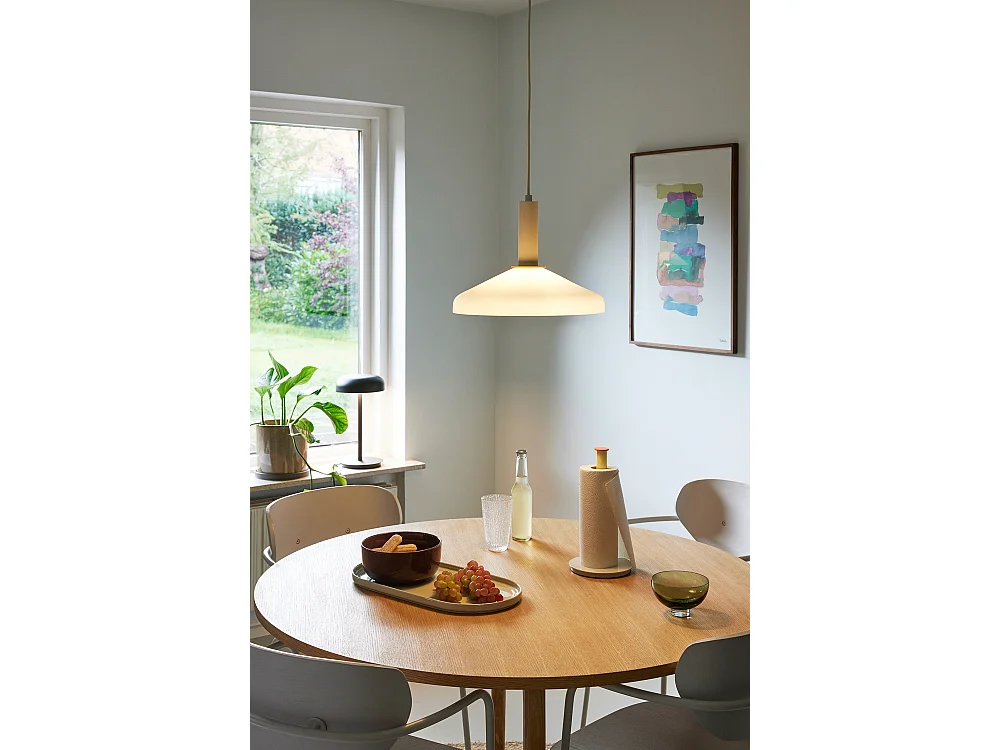 Hübsch Suspension Verre Sable/Orange APOLLO