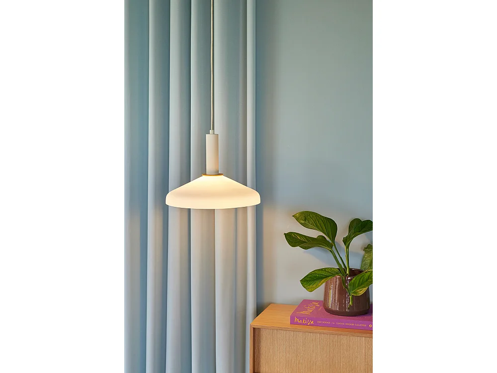 Hübsch Suspension Verre Sable/Orange APOLLO