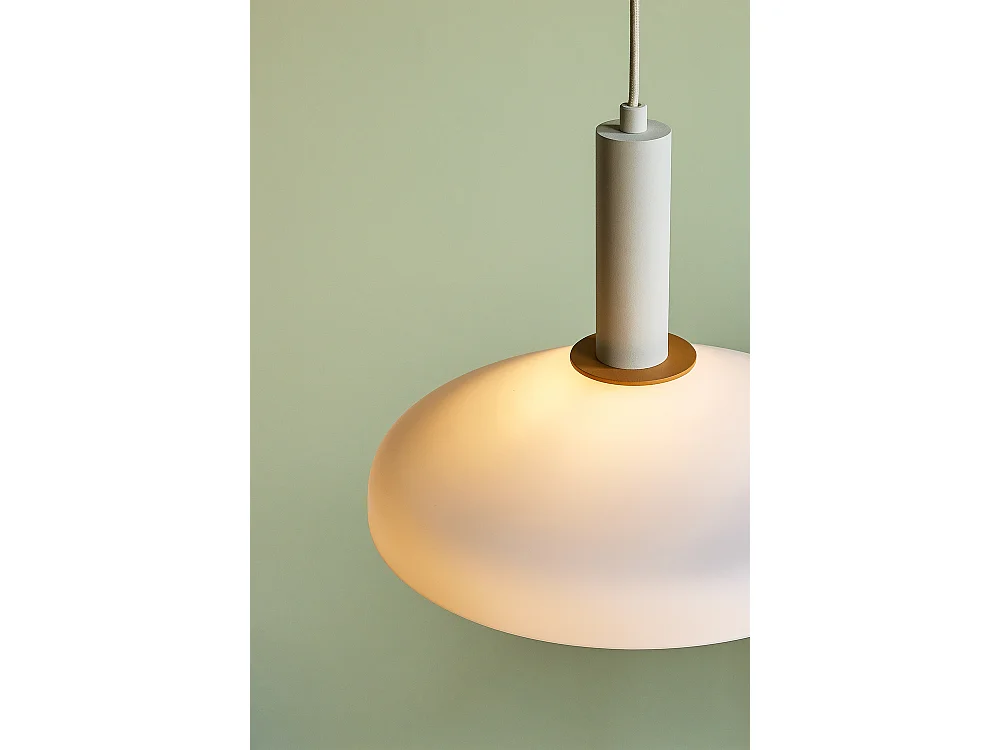 Hübsch Suspension Verre Sable/Orange APOLLO