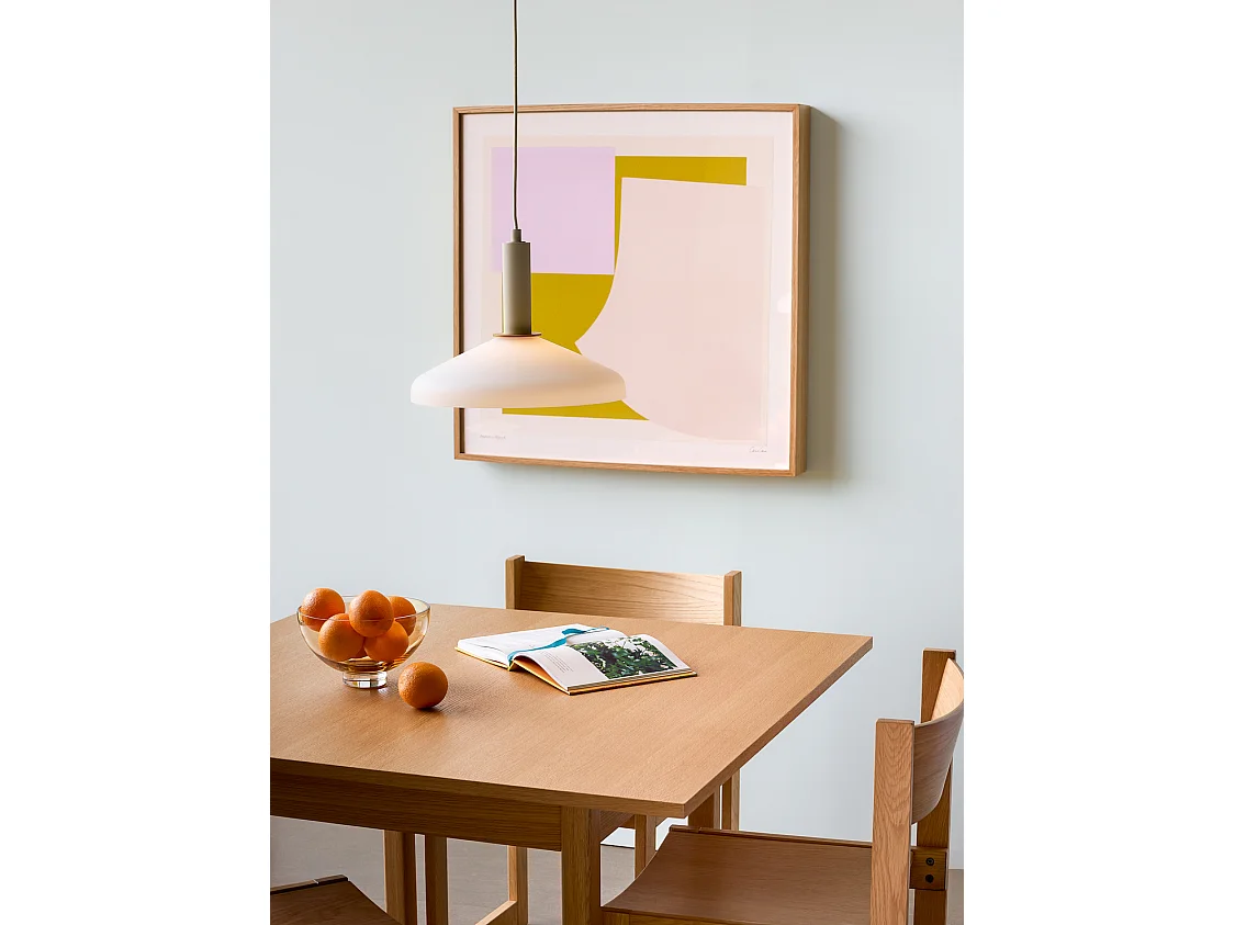 Hübsch Suspension Verre Sable/Orange APOLLO