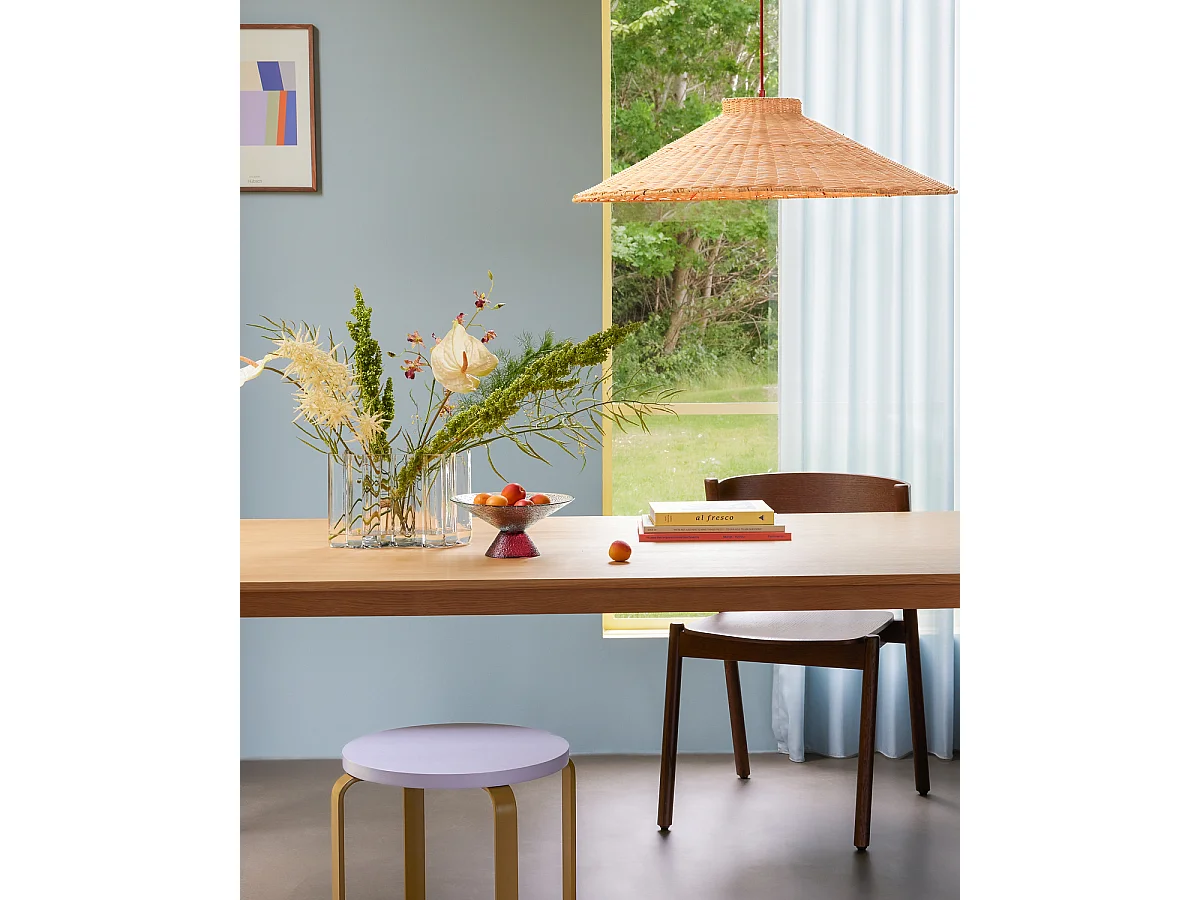 Hübsch Suspension Trapeze Naturel CHAND