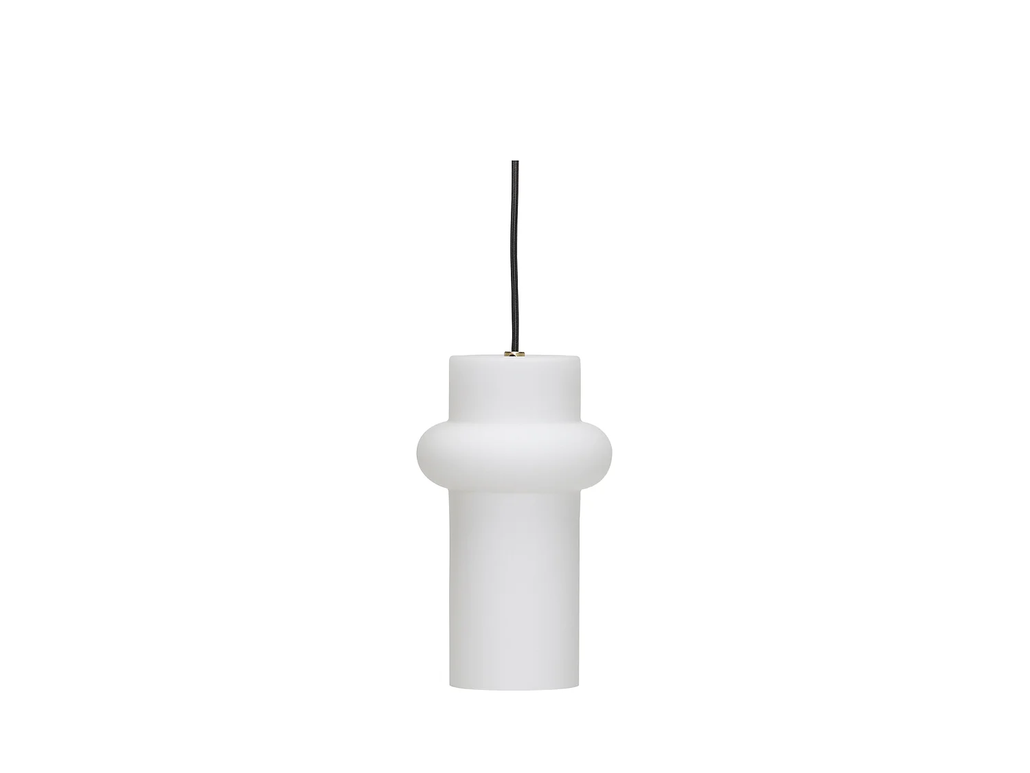 Hübsch Suspension Up Verre Matt White PILULE