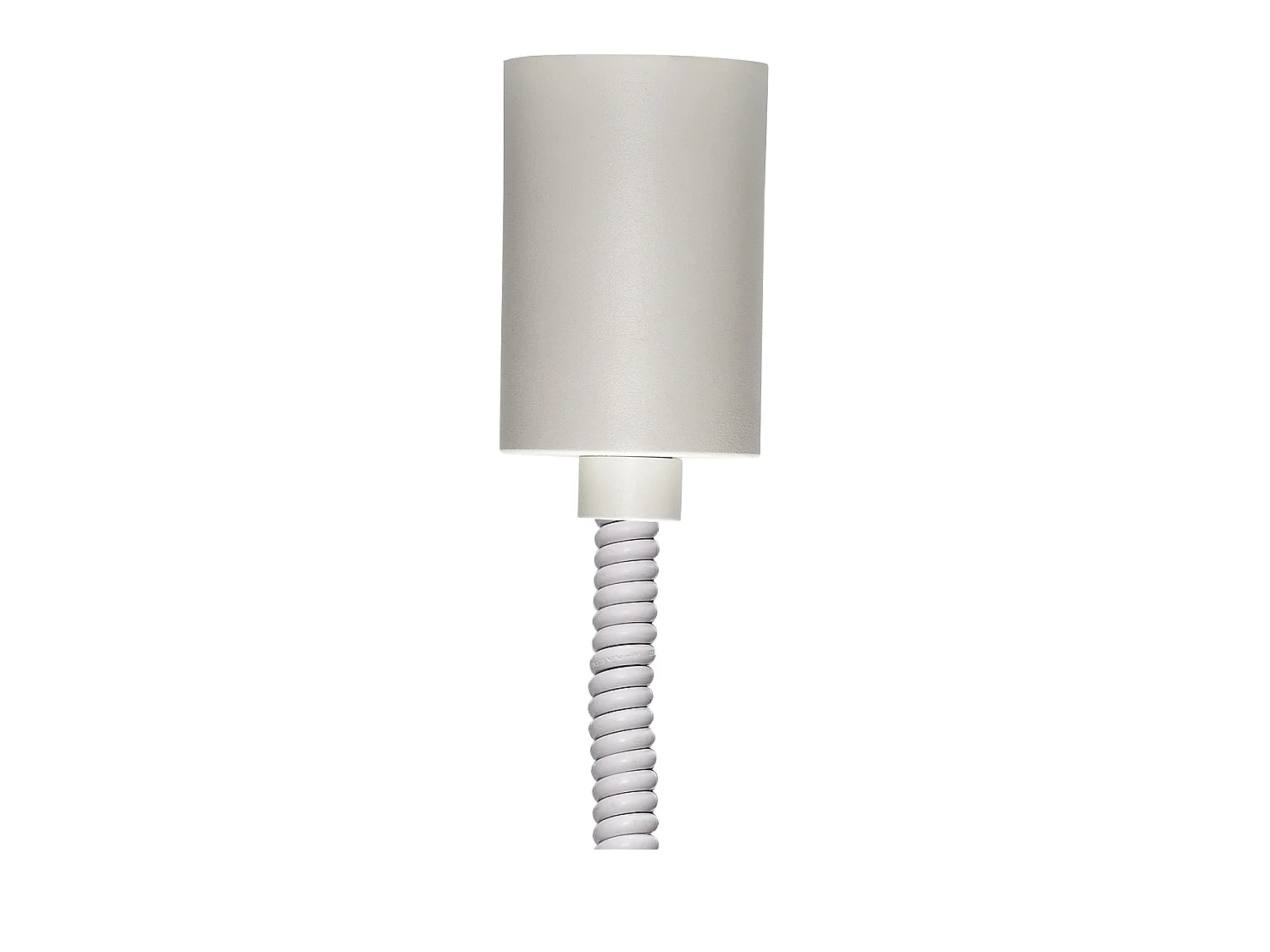 Hübsch Suspension  Quip 40W Fer Gris clair