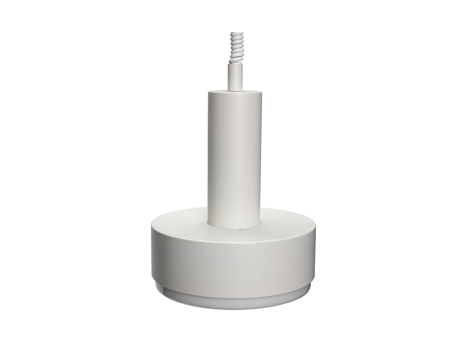 Hübsch Suspension  Quip 40W Fer Gris clair