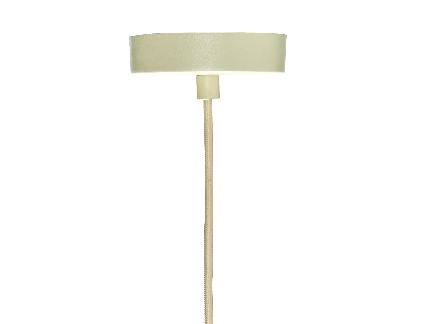 Hübsch Suspension Verre Blanc/Sable SOLID