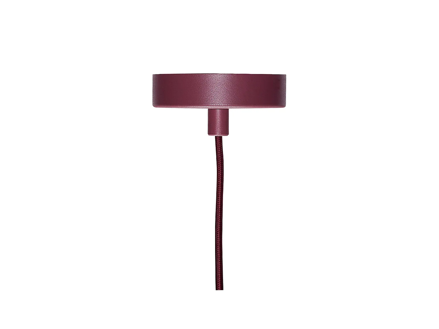 Hübsch Suspension Luminaire Iron Bourgogne/Bleu LUMINARY