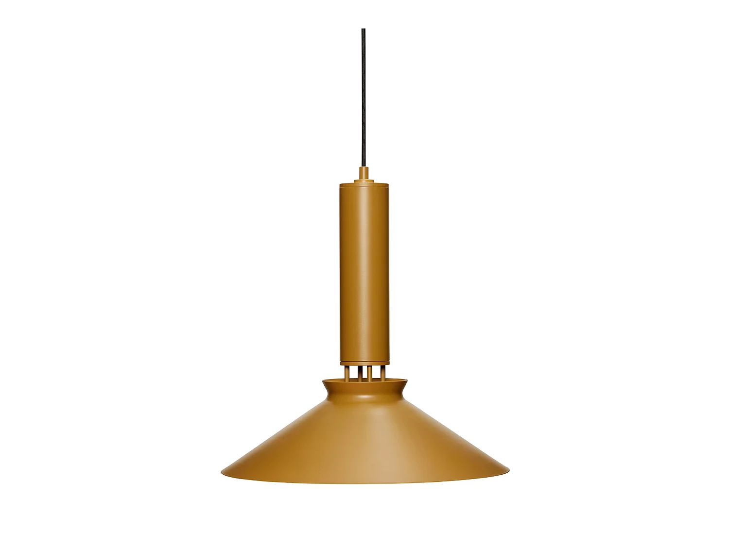 Hübsch Suspension Aluminium Ambre CONEY