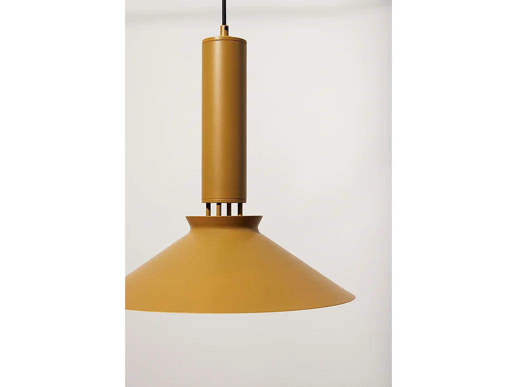 Hübsch Suspension Aluminium Ambre CONEY