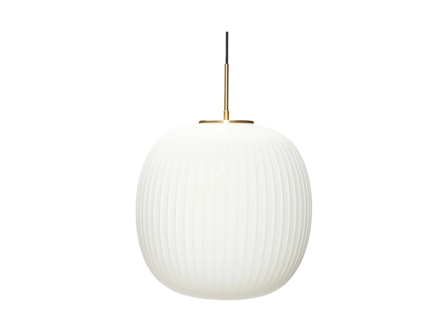 Hübsch Suspension Ø42 Verre Blanc SERENE