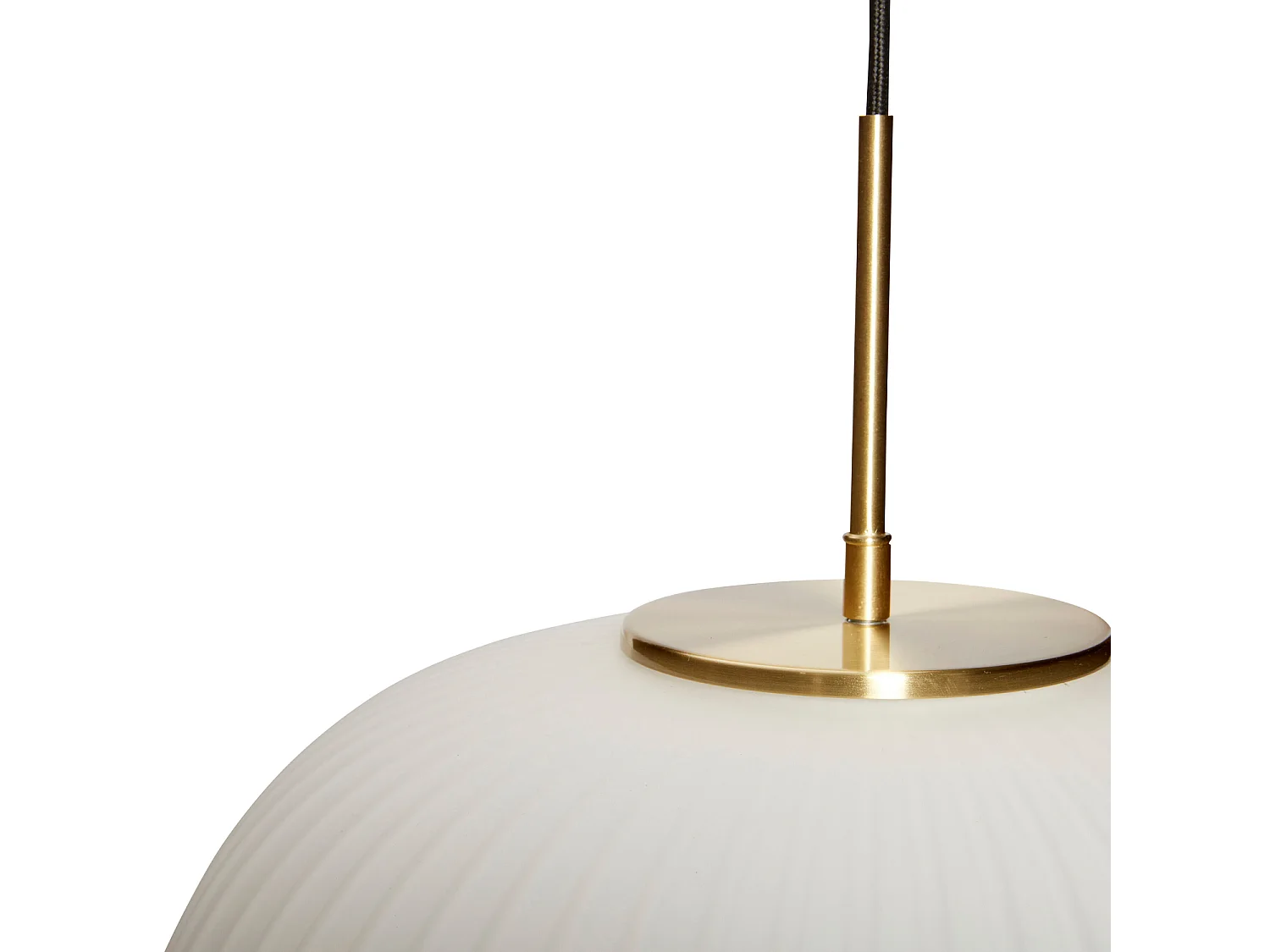 Hübsch Suspension Ø42 Verre Blanc SERENE