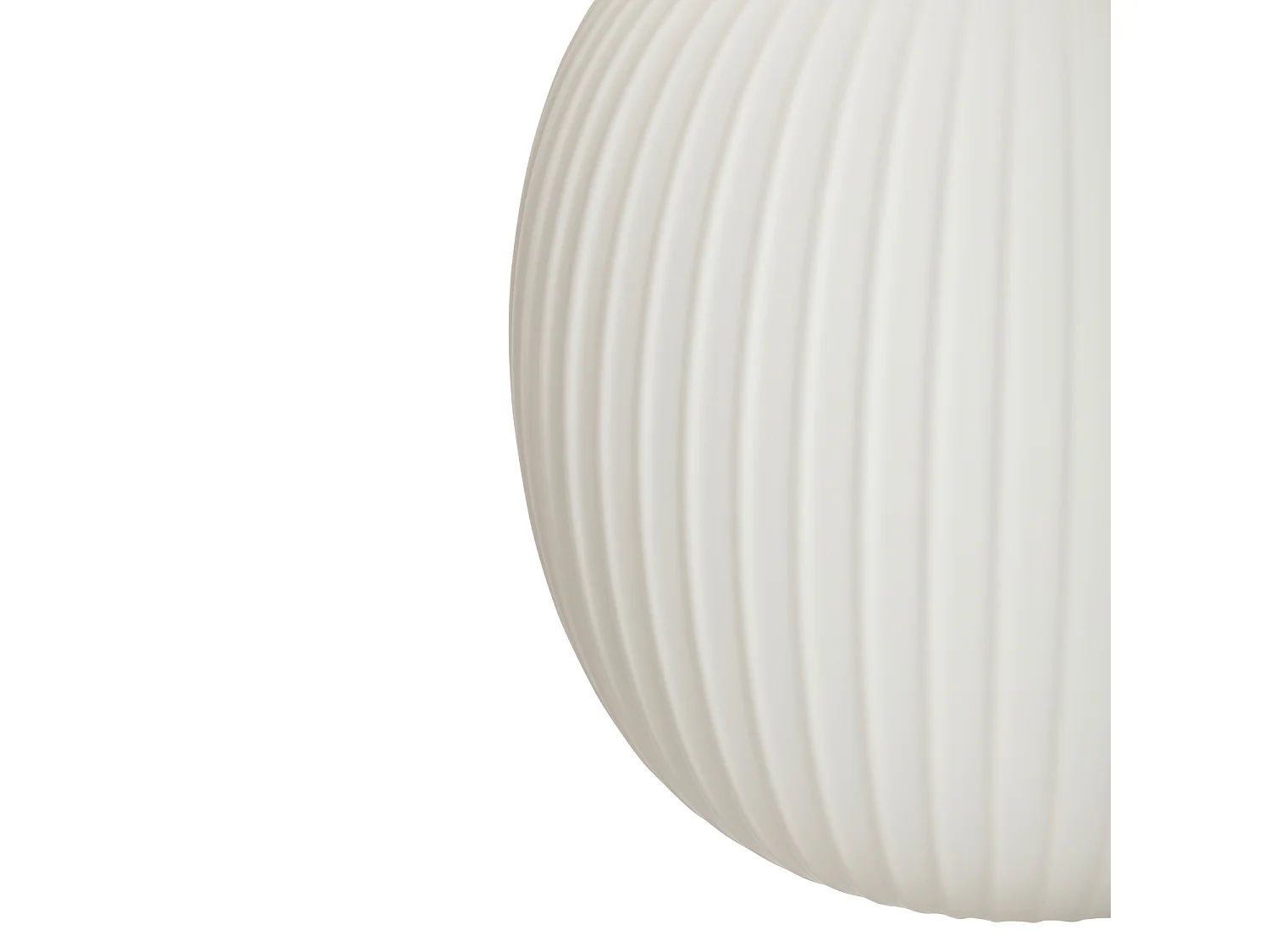 Hübsch Suspension Ø42 Verre Blanc SERENE