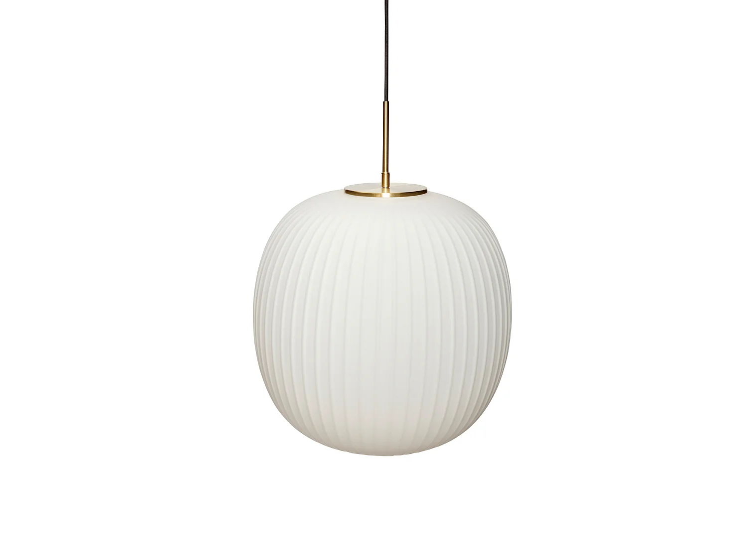 Hübsch Suspension Ø42 Verre Blanc SERENE