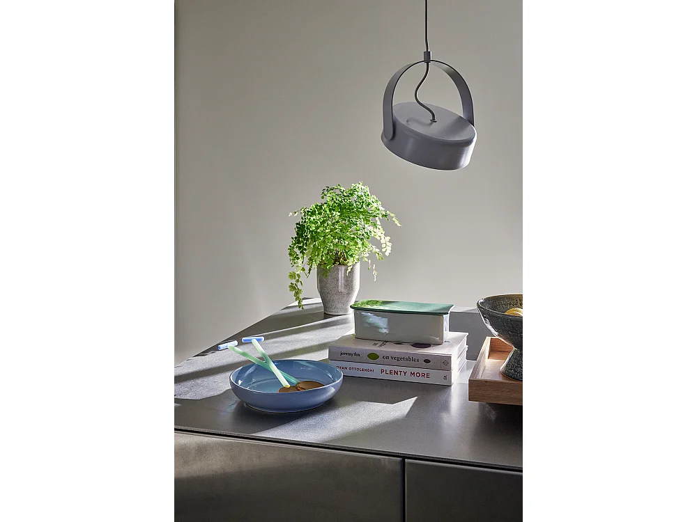 Hübsch Suspension 1‑Lumière Gris STAGE