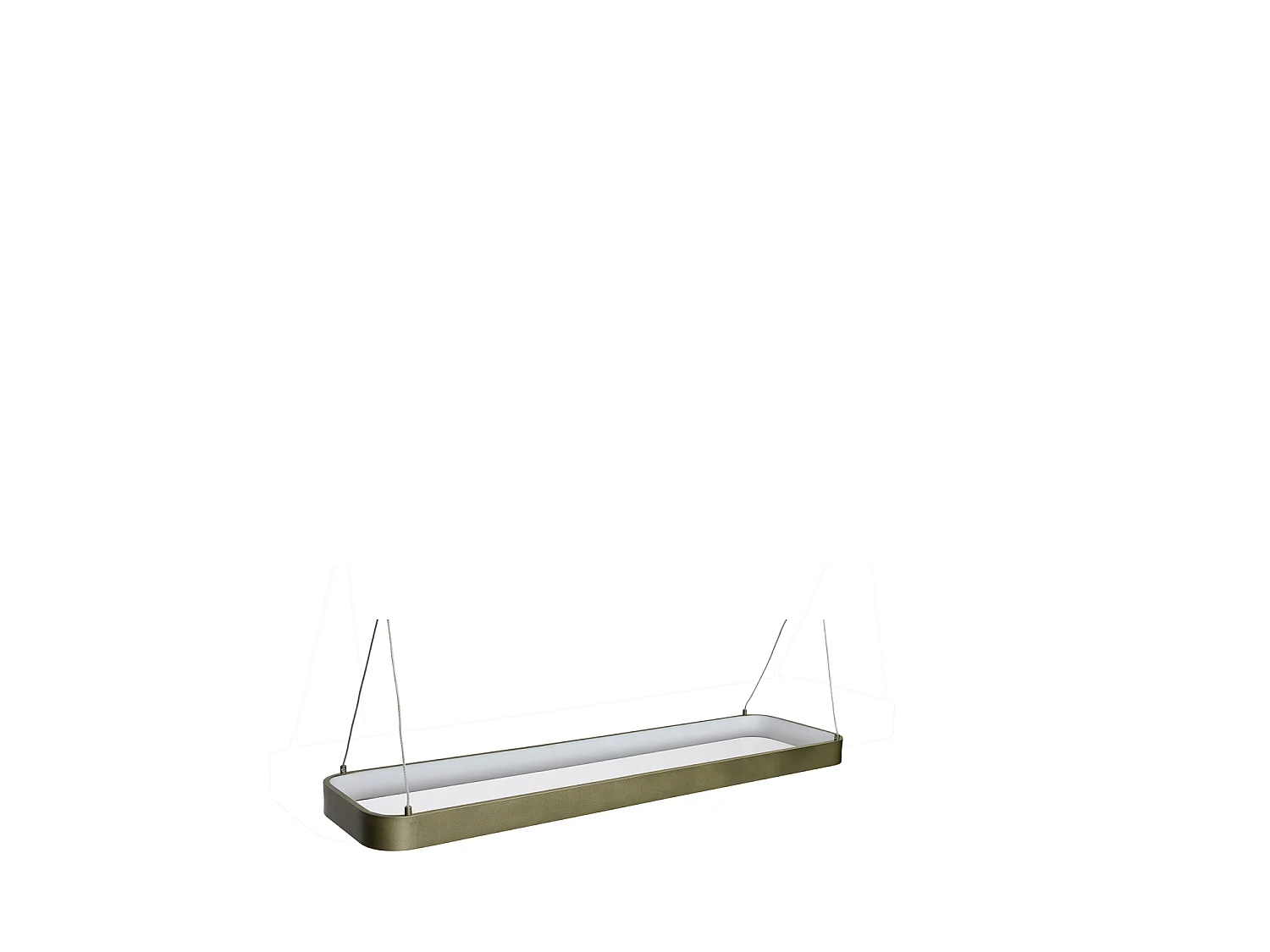 Hübsch Suspension Petite Aluminium Tube