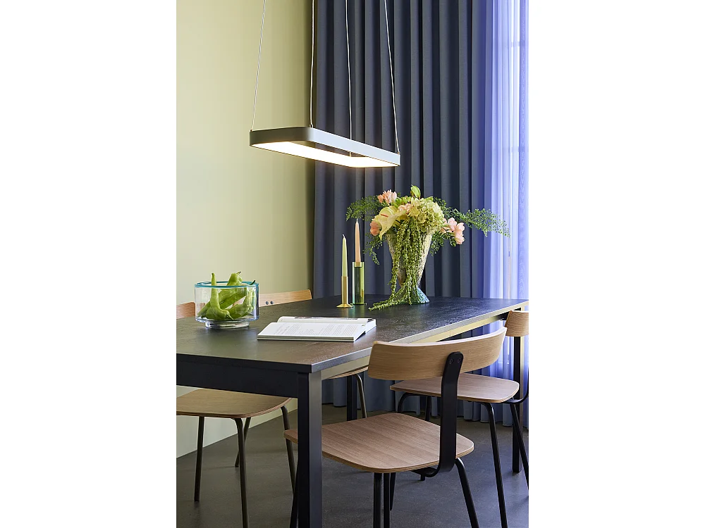 Hübsch Suspension Petite Aluminium Tube