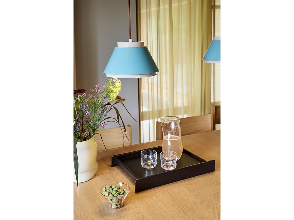 Hübsch Suspension Remi Bleu Beige