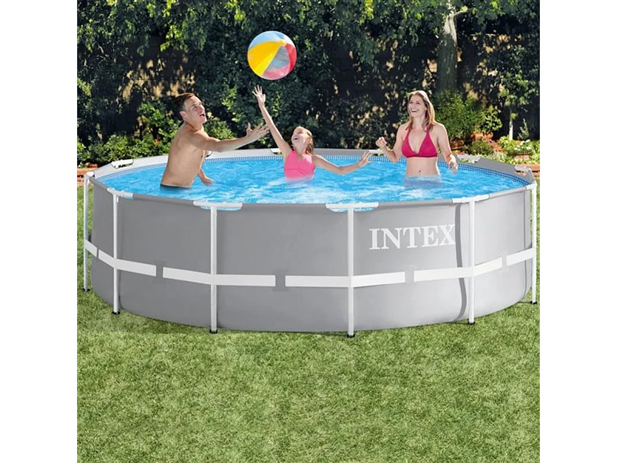 Piscine Ronde Intex 26700NP Prism Frame +6A 4485L Ø305x76 cm