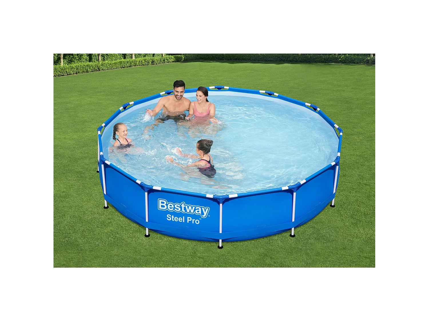 Swimmingpool Steel Pro Rahmen 366 x 76 cm