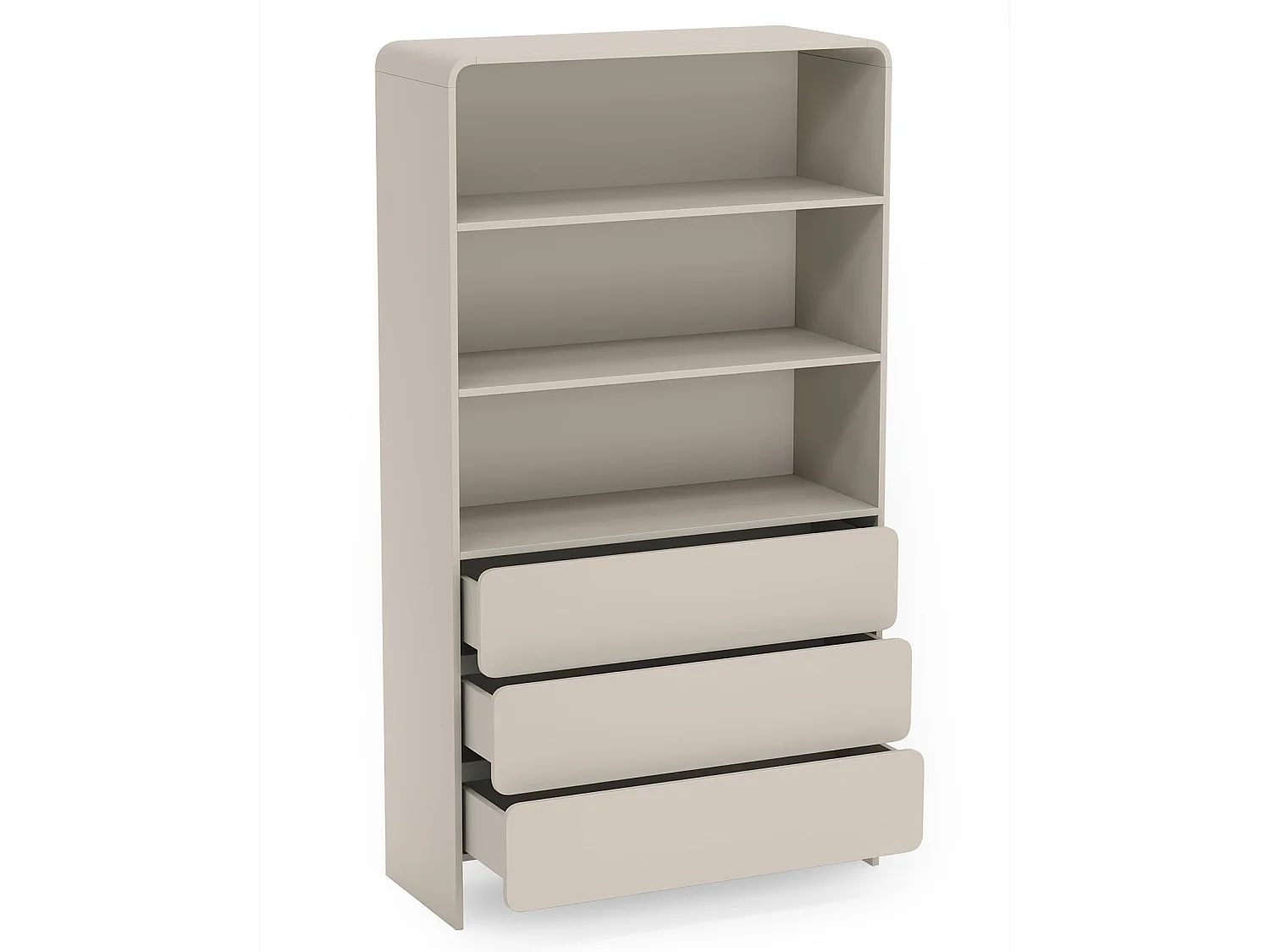 Regal mit 3 schubladig - Kaschmir - 100 cm - LUMMO
