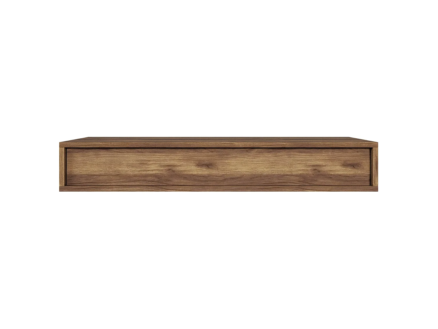 Wandkonsole mit Schublade - Nussbaum Warmia Optik - 90 cm - SANVA
