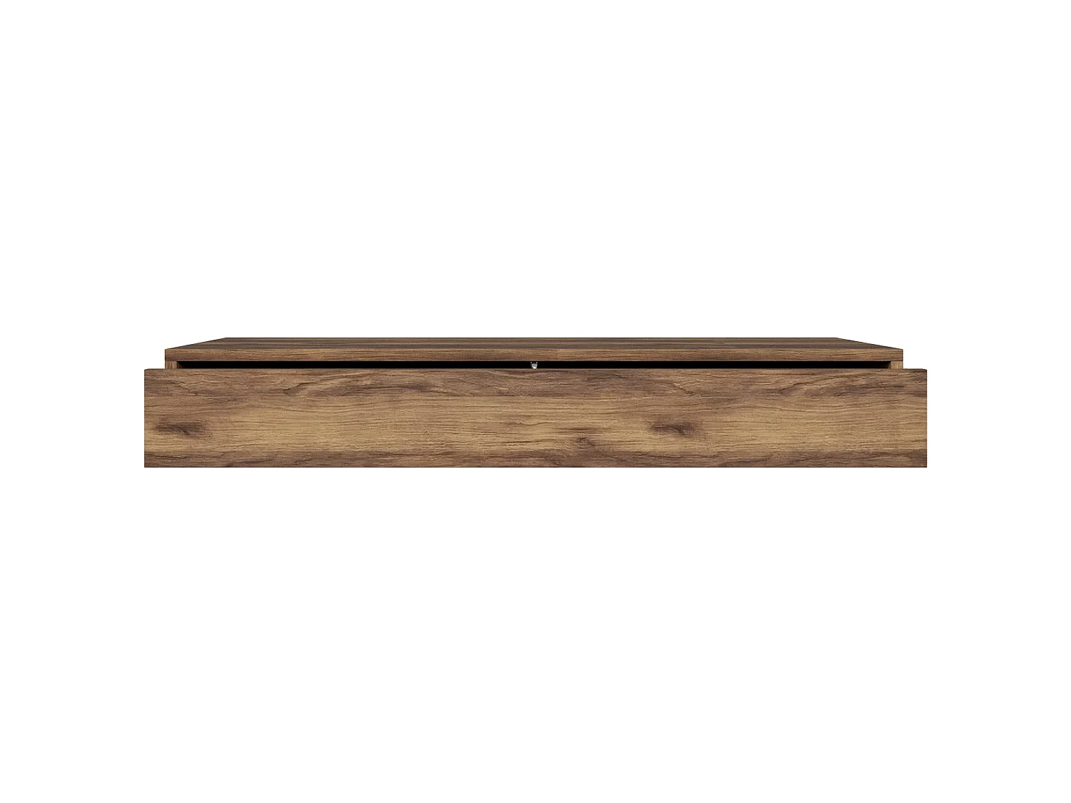 Wandkonsole mit Schublade - Nussbaum Warmia Optik - 90 cm - SANVA