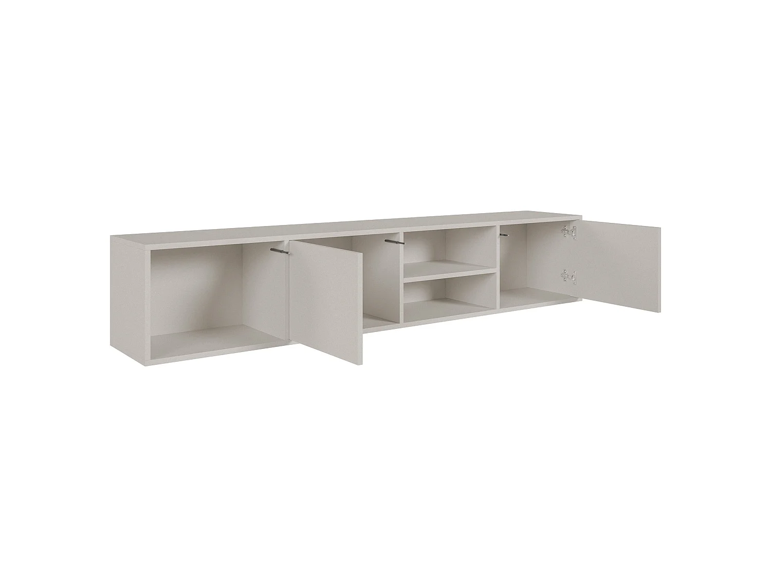 TV-Hängeboard 2-türig - Kaschmir - 200 cm - Sanva