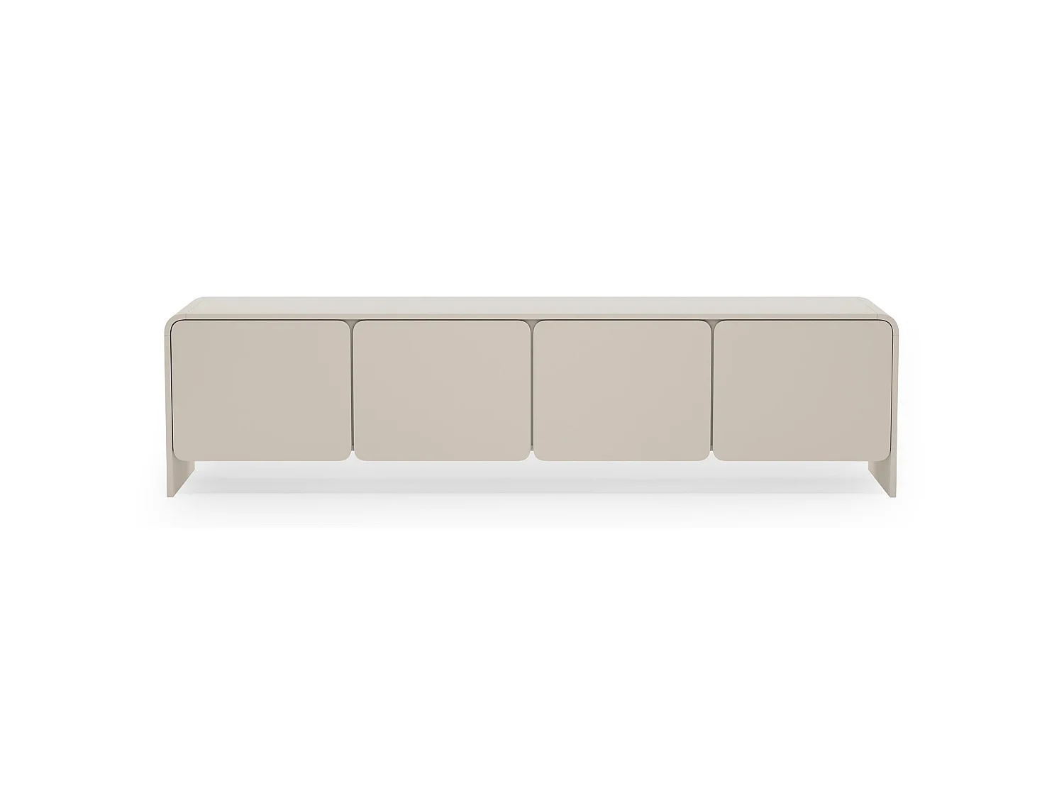 TV-Lowboard 4-türig - Kaschmir - 207 cm - LUMMO