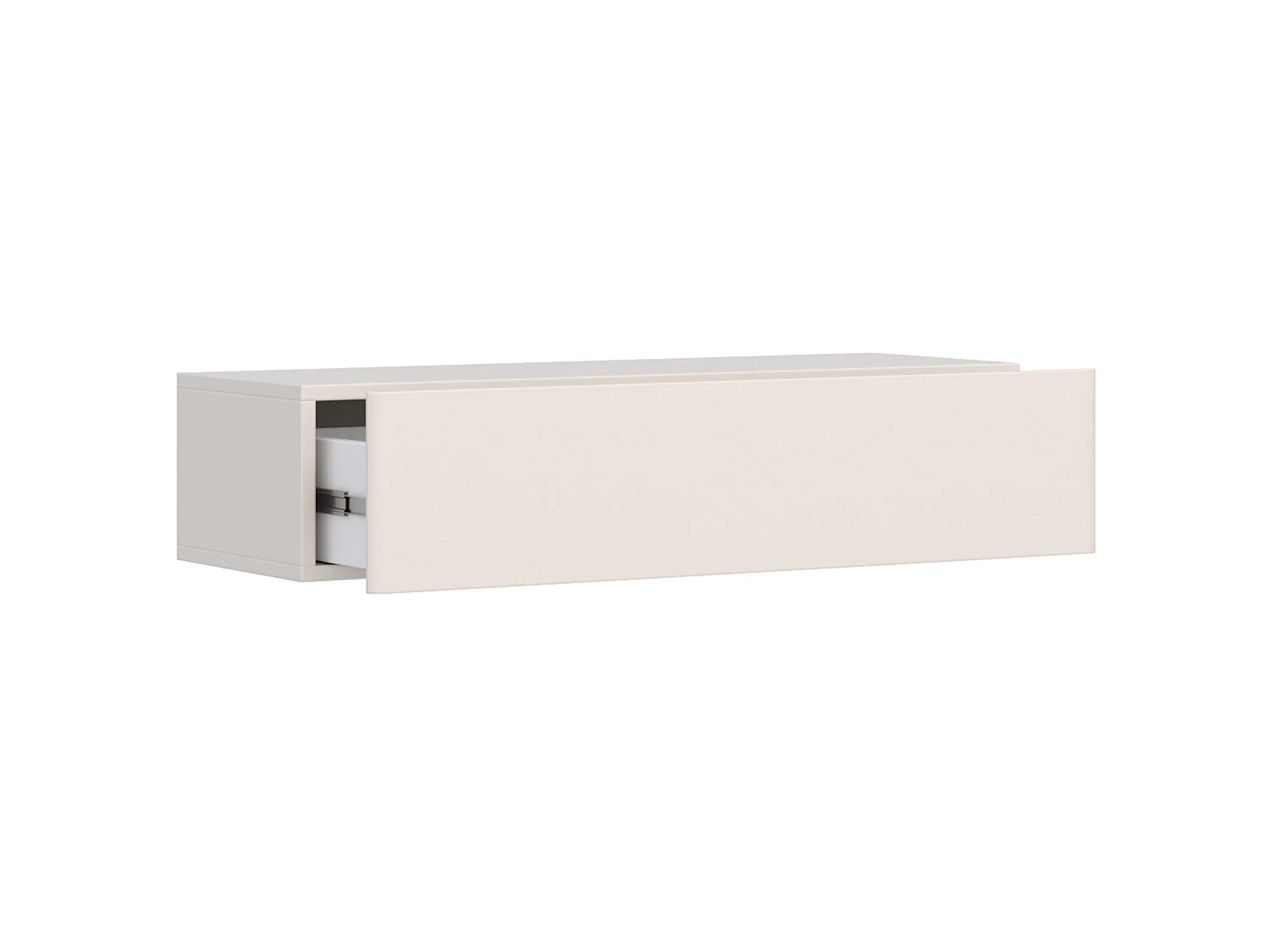 Console suspendue avec 1 tiroir - 90 cm - cachemire - OLIO