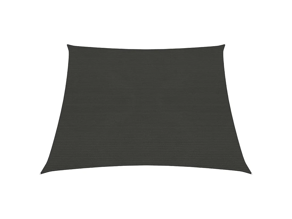 Sonnensegel 160 g/m² Anthrazit 3/4x2 m HDPE