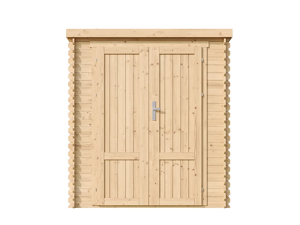 Holz Gartenhaus - 3.53 m² / 204x204xH200 cm - M309F1